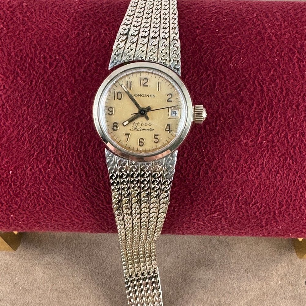Vintage Longines Original 5 Star Automatic Mechanical Watch Not Working Vintage Longines Original 5 Star Automatic Mechanical Watch  main image 2